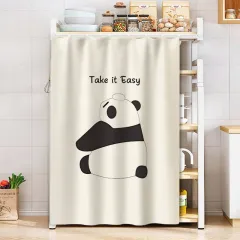 Practical Storage Rack Sundries Shade Curtain Wardrobe Dustproof Ugly - Lazy Panda - View 1