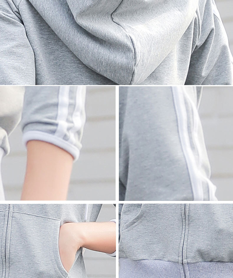 Sports And Leisure Wide-leg Pants Sweater Two-piece Set