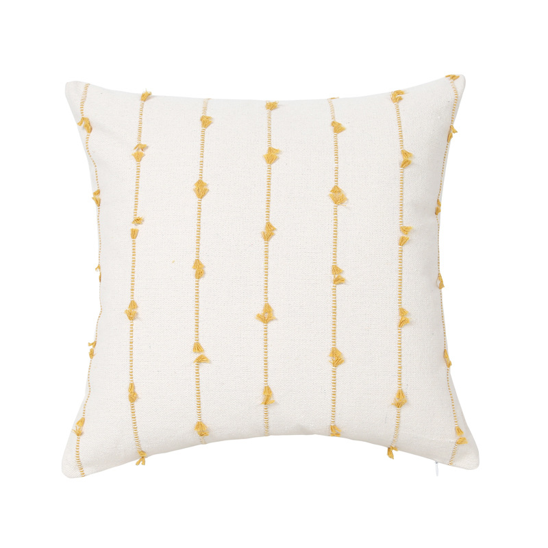 Yellow Throw Pillow Cover