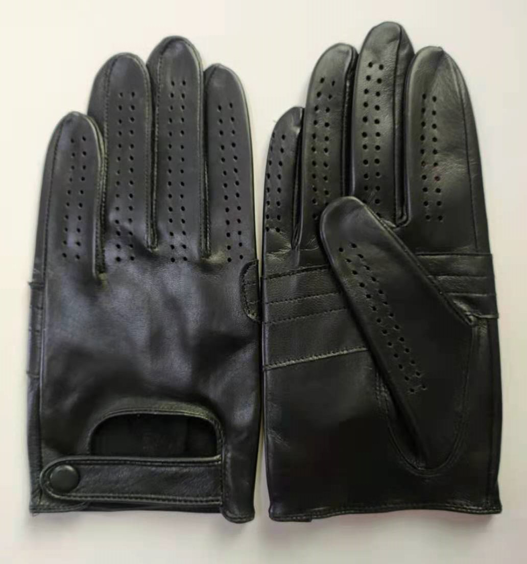 Imported Sheepskin Leather Touch Screen Men's And Women's Same Gloves Spring And Autumn Sports Driving Summer