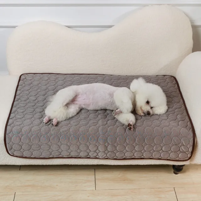 Pet Pad Dogs And Cats Sofa Cushion Cooling Cushion Dark Coffee Color - Shop at LoveMi