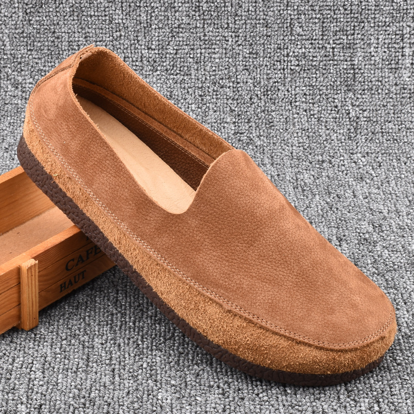 Title 2, Lightweight Soft Sole Trendy Leather Shoes Loaf...