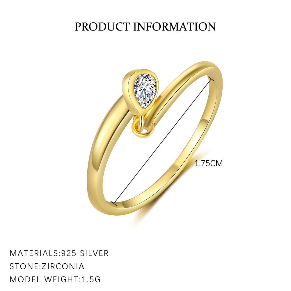 Geometric Open Design Womens Cross Ring With Diamonds A Niche Statement Piece - Jewelry & Watches