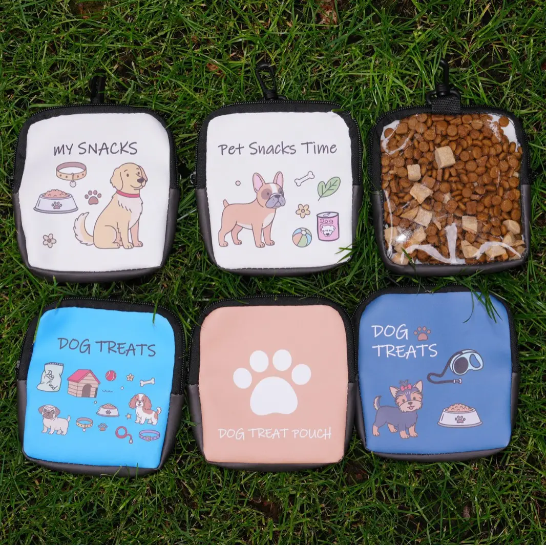 Printed Portable Dog Training Bag Set