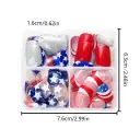 Wear Nail Finished American Five-pointed Star Independence Day Combination view 2