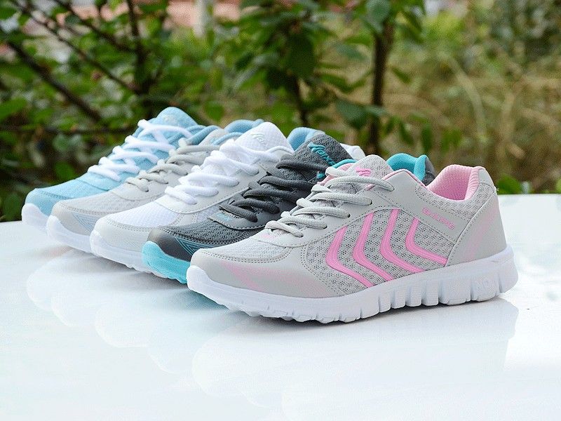 Title 3, Mesh lace up flat shoes sneakers