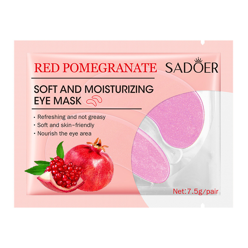 Pomegranate Soft Eye Mask