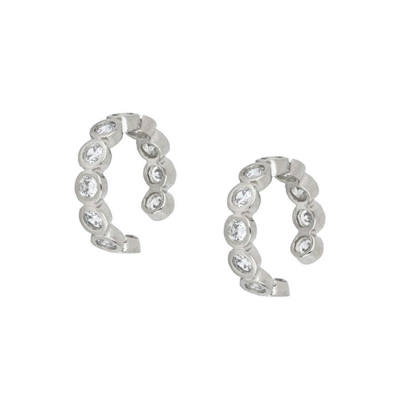 Women's European And American Simple C- Shaped Single Earrings