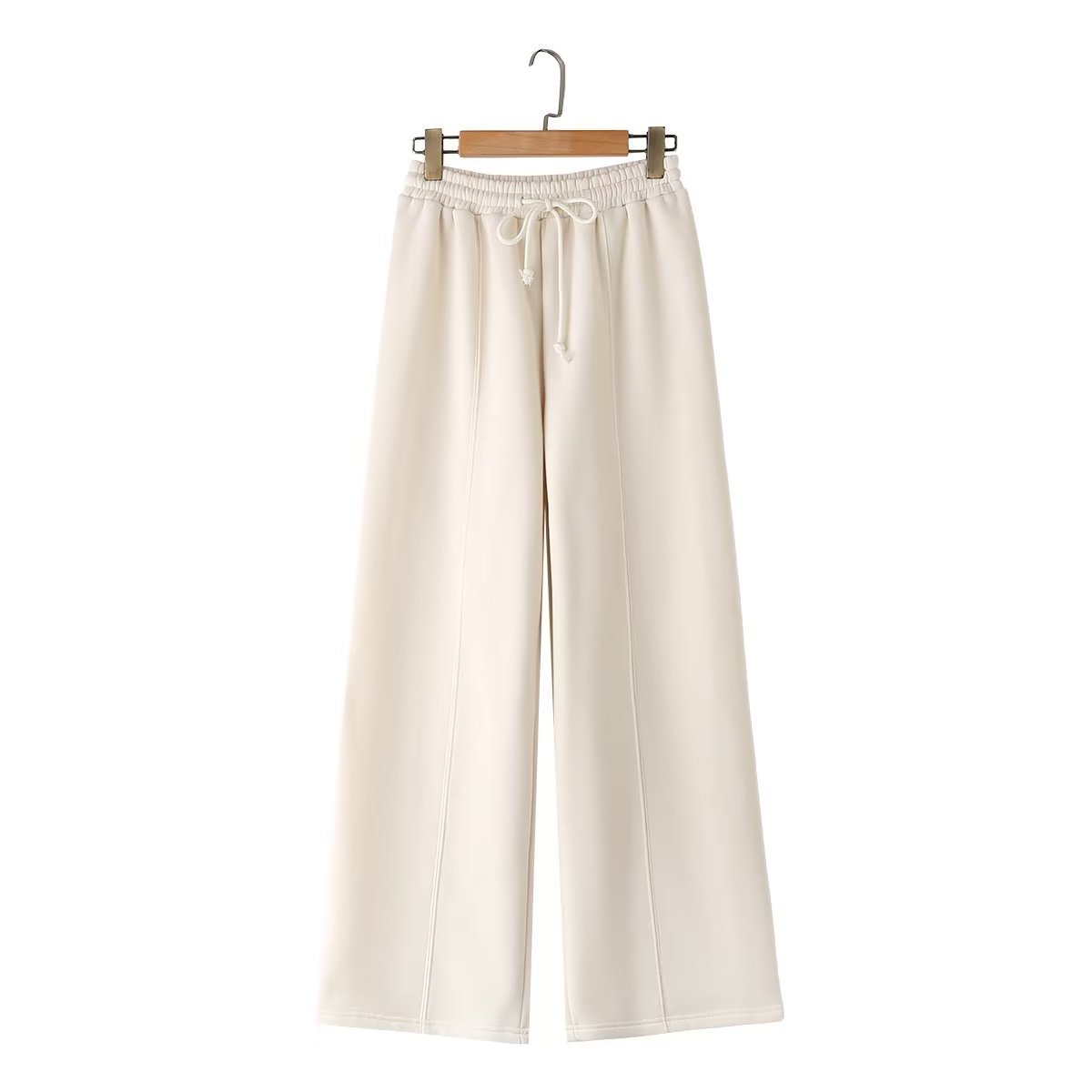 Beige Casual Pants