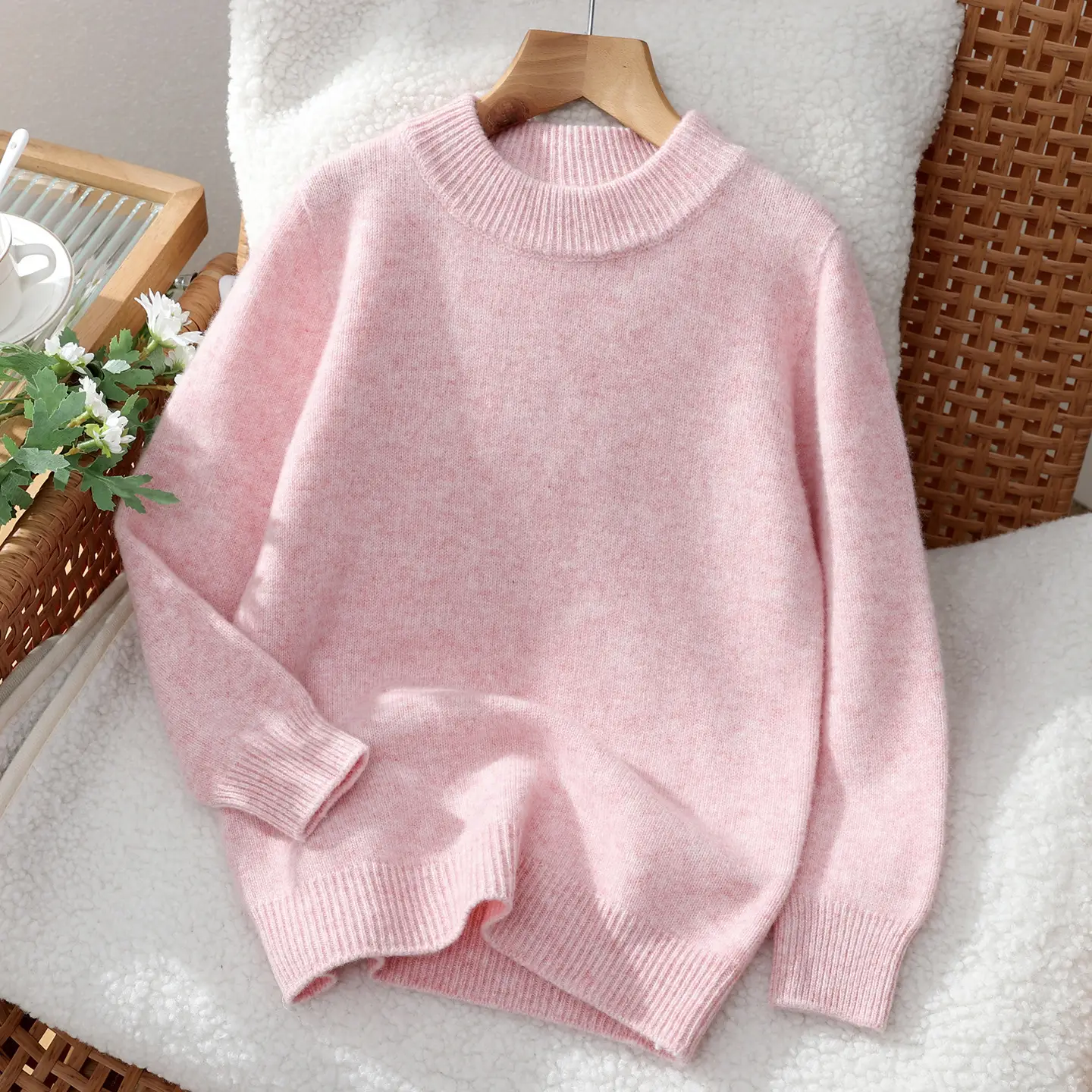 Front-line Ready-to-wear Childrens Pure Wool Knit Sweater