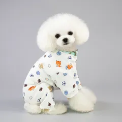 Pet Clothes Pajamas Five-color Home Wear - Football - View 1