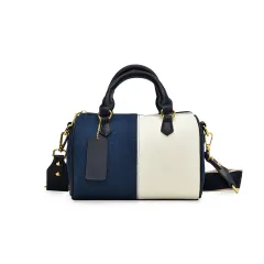 Commuter Handbag Shoulder Messenger Bag - White - View 1