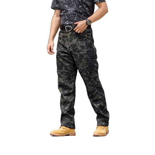 Outdoor Hiking Fleece-Lined Warm Casual Multi-Functional Waterproof And Wear-Resistant Workwear Tactical Pants 81d6bcaf 732e 40b0 9b36 Dc6248a4e7d1