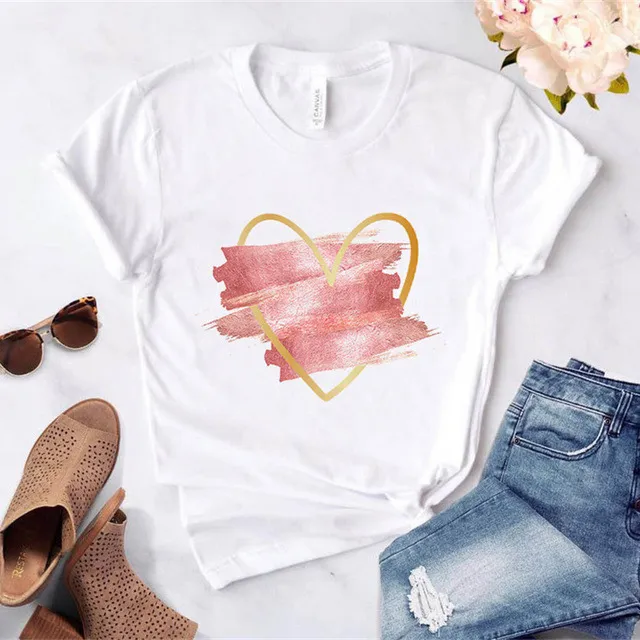 Women's Loose Round Neck Short Sleeve Top D11 12 - Shop at LoveMi