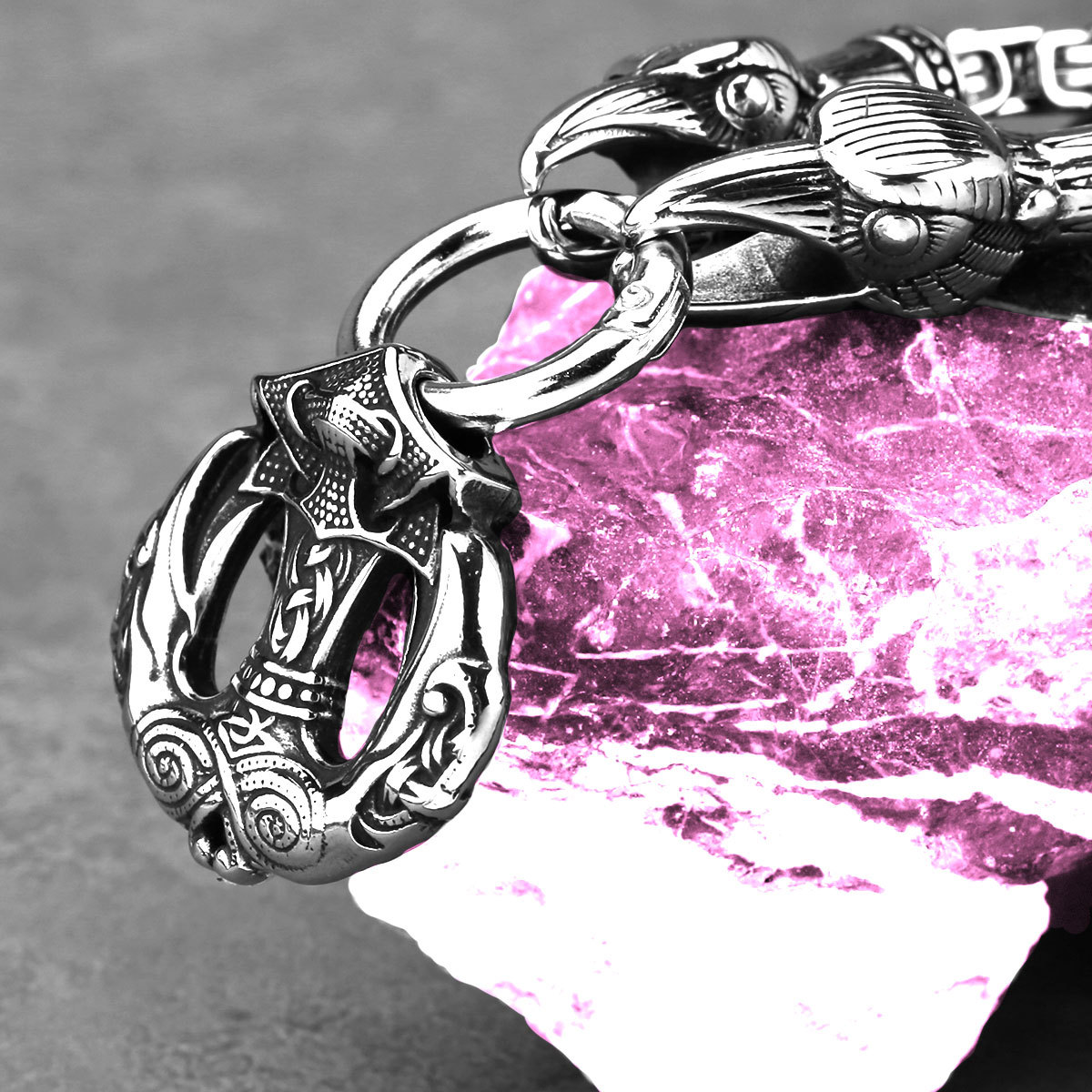 Stainless Steel Men's Personalized European And American Style Necklace