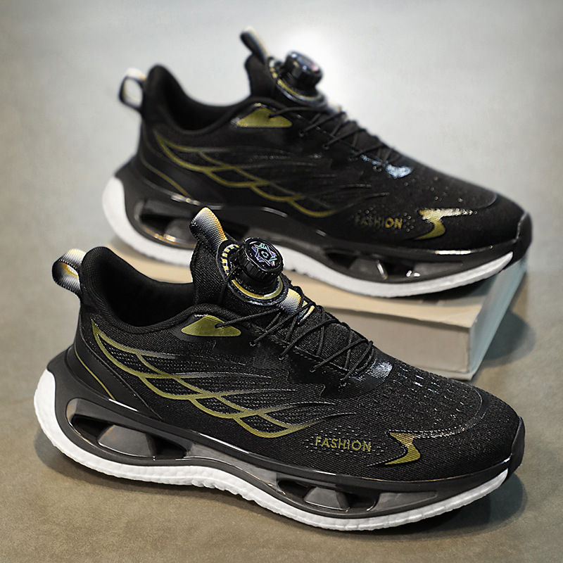 Shock Absorption Rotating Youth Button Sneaker - Image 3