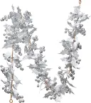 Silver Fruit And Silver Leaf