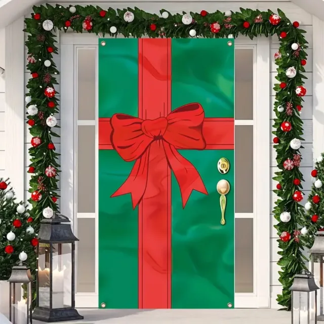 Christmas Curtain Decoration Hanging Cloth Background Style 13 - Shop at LoveMi