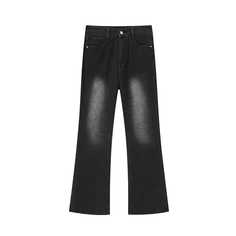 Mens Casual Vintage Bootcut Jeans