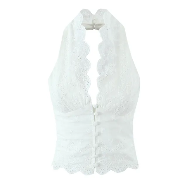 Women's Fashionable And Sexy Backless Suspender White - Shop at LoveMi