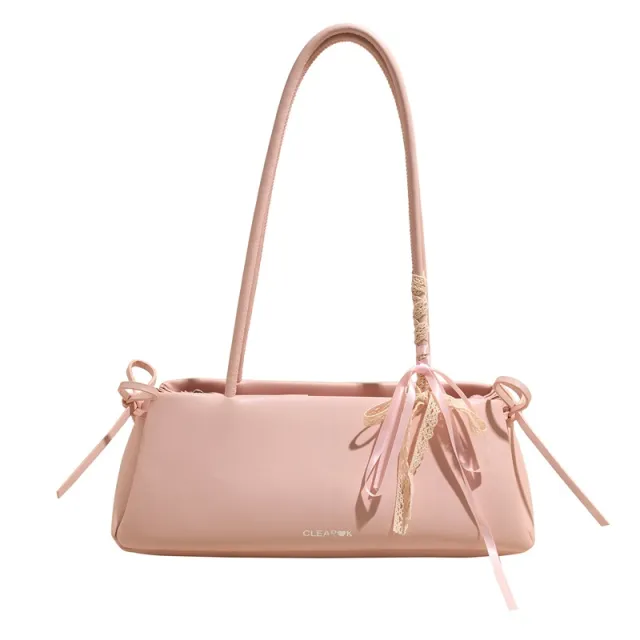 Underarm Bag One shoulder Commute Ladies Hand Bag Pink - Shop at LoveMi