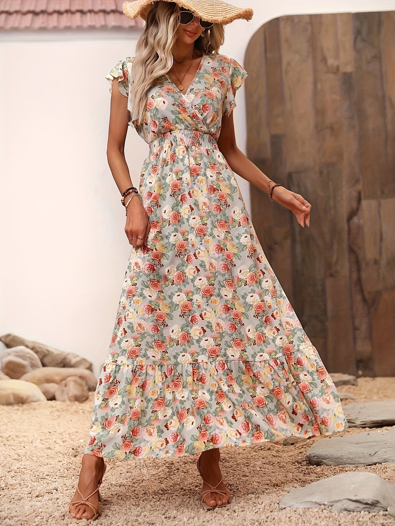 Bohemian Fashion Versatile Printed Jumpsuit Color 5 - Shop at LoveMi