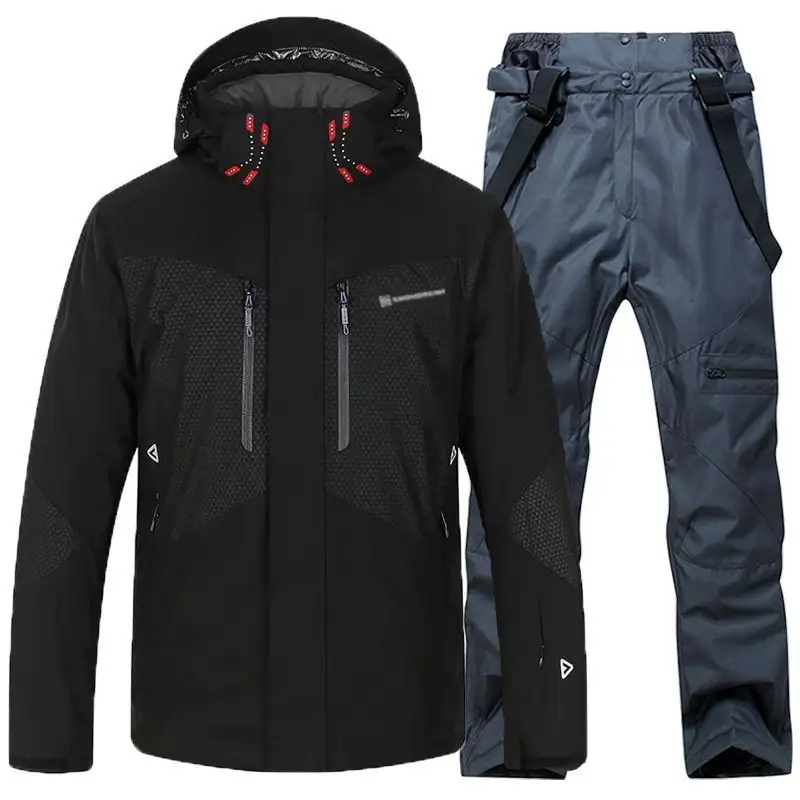 Men's Winter Waterproof Padded Warm Ski Suit