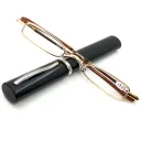Black Tube Gold Frame