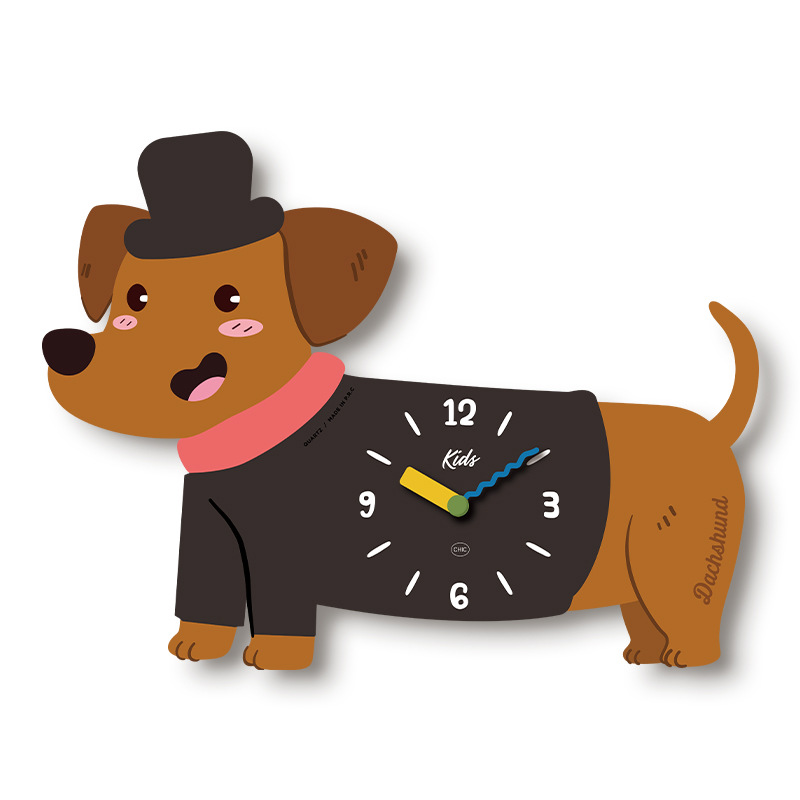 Cute And Creative Decorative Wall Clock For Pets And Dogs 2