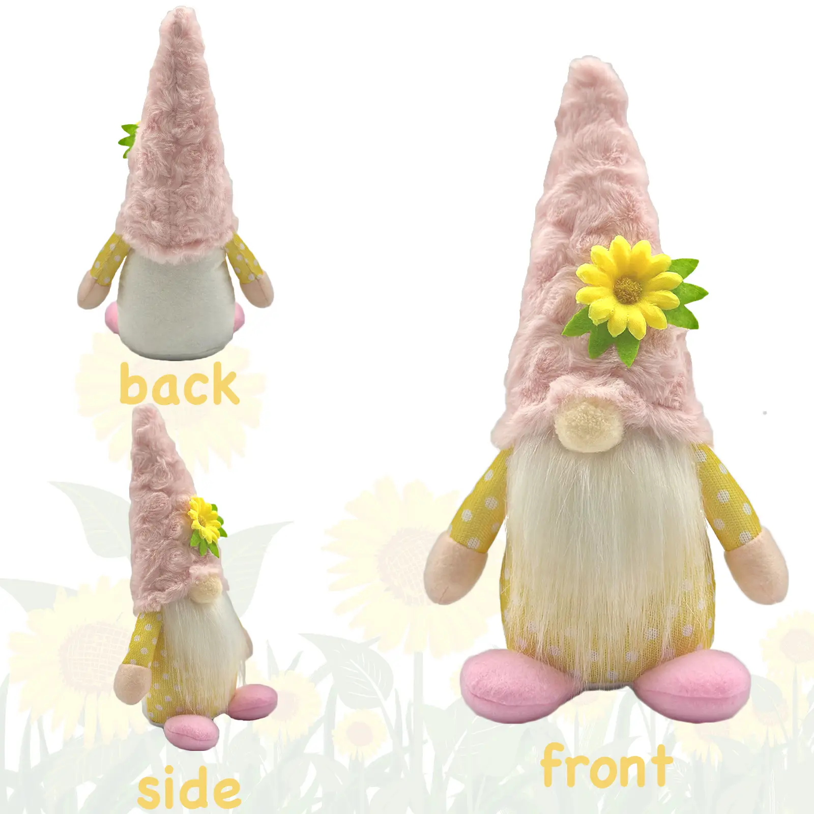 Home Show Window Decoration Faceless Rudolf Doll Ornaments