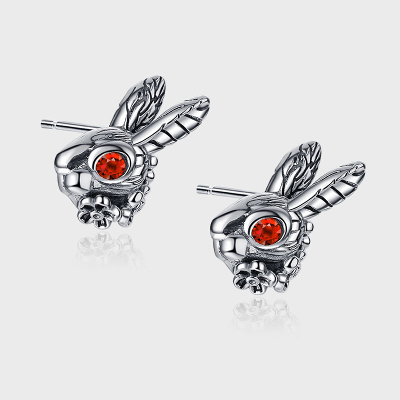 Title 2, S925 Sterling Silver Stud Earrings Arrogant Ret...