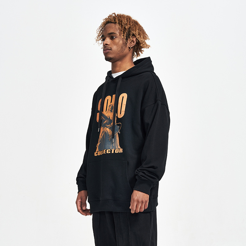 Men's Fashionable Loose All-match Hooded Sweater