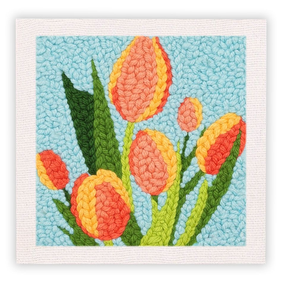 Lefang Shape Handmade Embroidery Floral And Animal Creative Gift — image 1