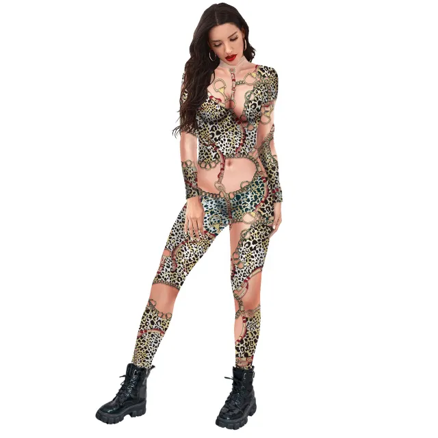 Women's One piece Digital Printing Role Performance Tight Clothes B142 427 M - Shop at LoveMi