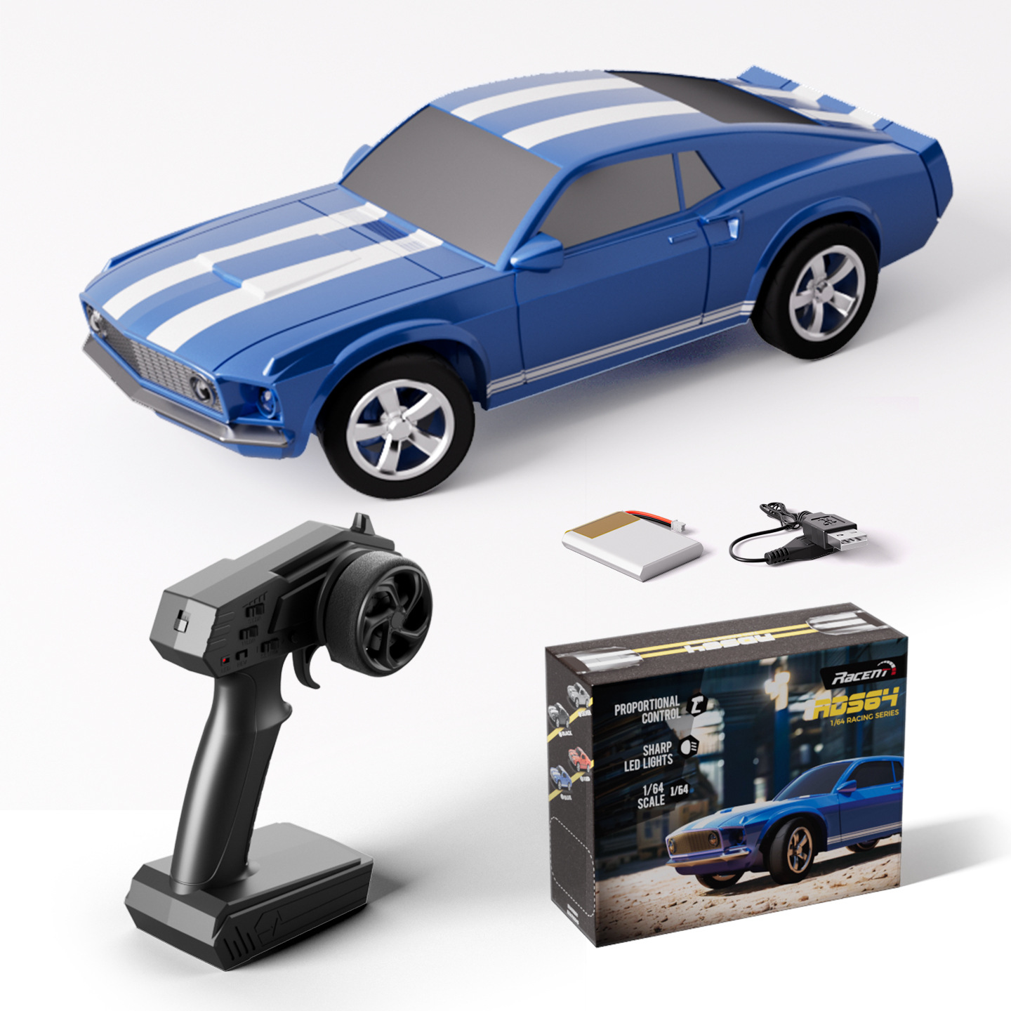 Orans RC 4WD Full-Size Remote-Controlled Car