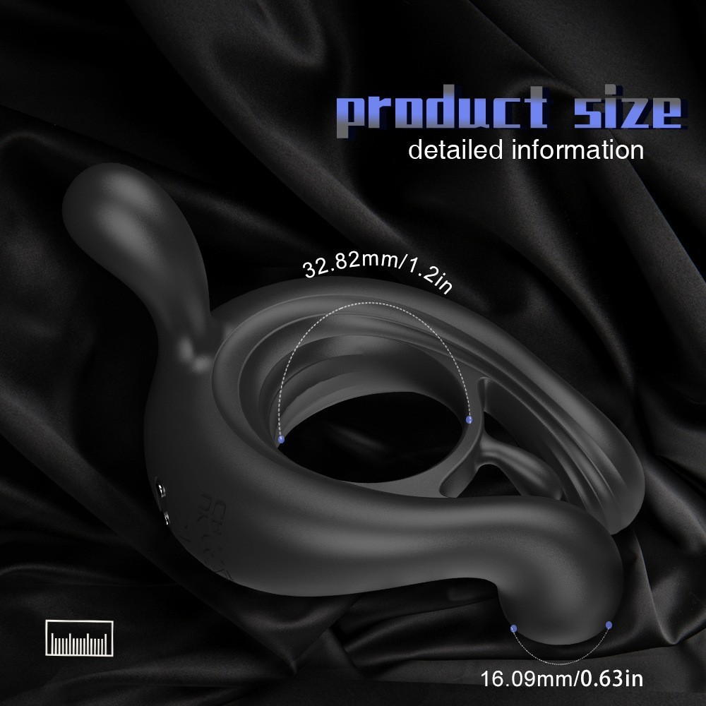 Wearing A Male And Female Resonance Ring With A Locking Ring On Both Sides 13