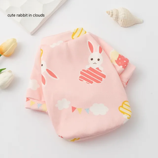 Pet Clothing Dog Pattern Sweater Cloud Mengmeng Bunny - Shop at LoveMi