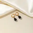 Waterdrop-shaped Natural Stone Earrings For Women view 7