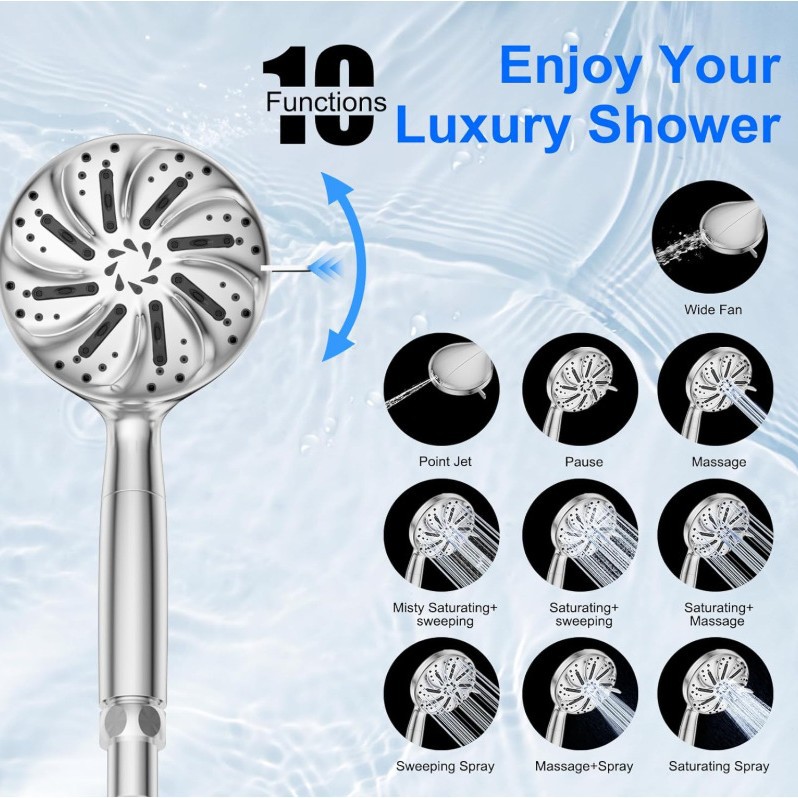 Spray Gun And Showerhead Set