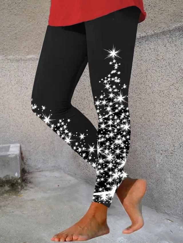 Floral Print Slim Fit Skinny Bootcut Trousers Women's Clothing 3 - Shop at LoveMi