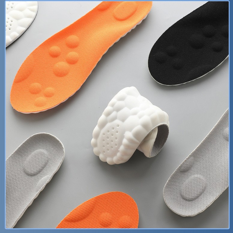 High-elasticity, Shock-absorbing, Sweat-wicking, Deodorizing Arch-support Insoles