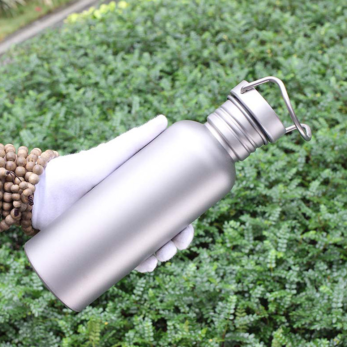 Pure Titanium Kettle Large Capacity Single Layer Camping