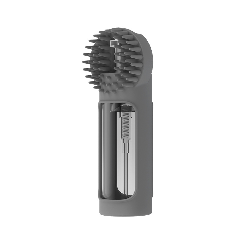 Silicone 2-in-1 Multi-Functional Pet Bath Brush - Image 7