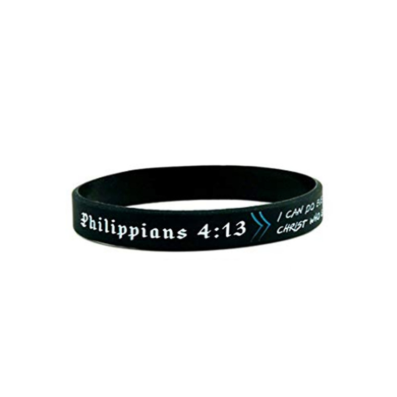Silicone Bracelet Wristband Hand Ring