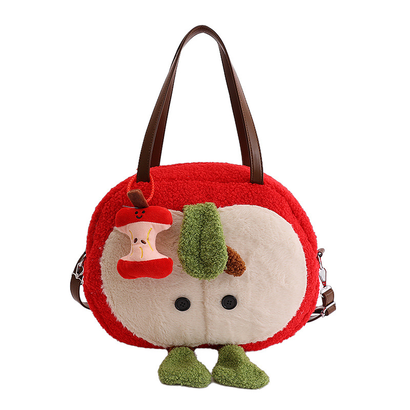Plush Crossbody Bag