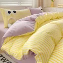 Yellow With Smokey Violet