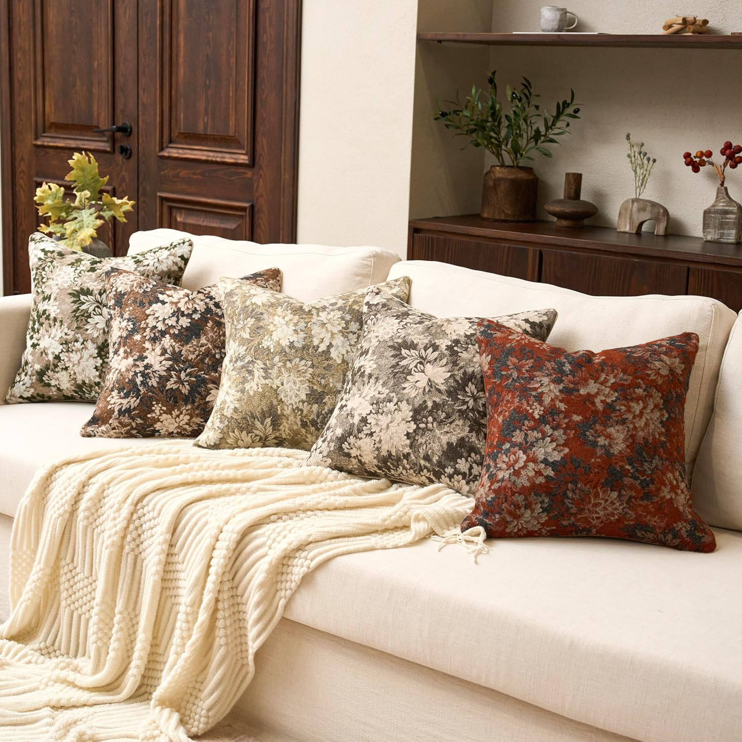 Retro-style New Pillowcase Cushion