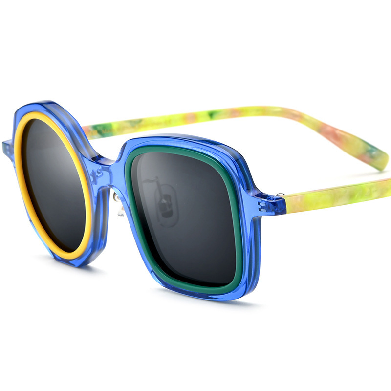Casual Fashion Women's Board Irregular Sunglasses - Image 5