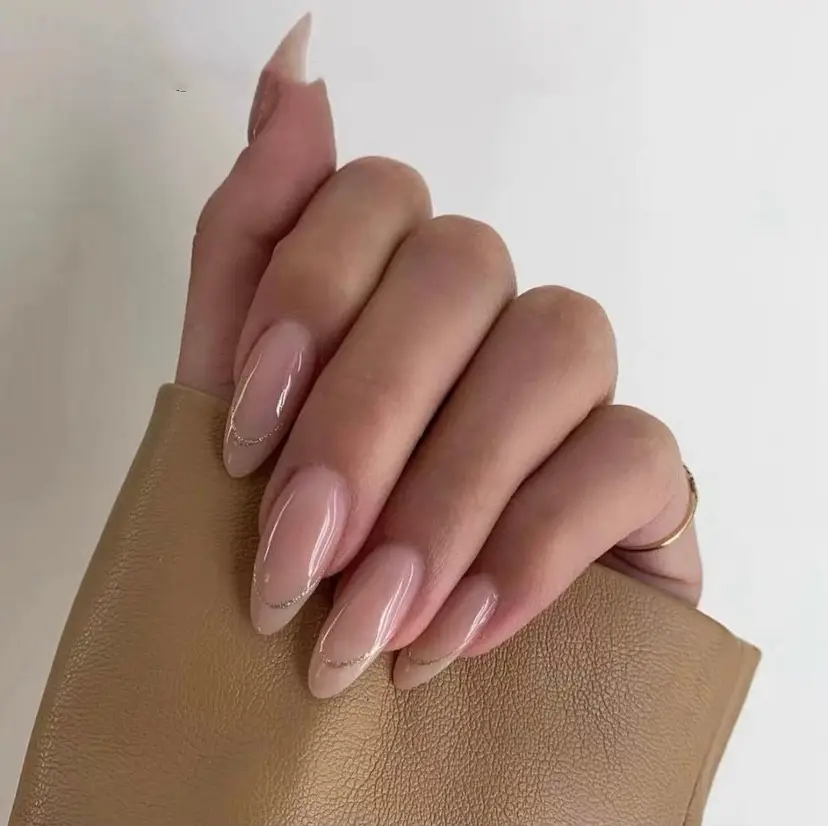 Advanced Almond French Finished Manicure