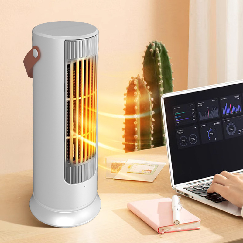 Touch Desktop Warm Air Blower Remote Control Digital Display Household Moving Head Heater